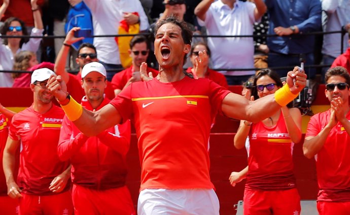 Copa Davis Rafa Nadal equipo español España Alemania