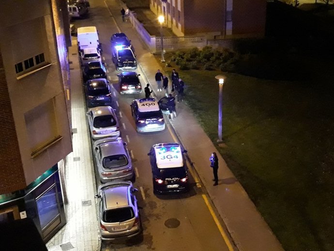 Momento  de la detención