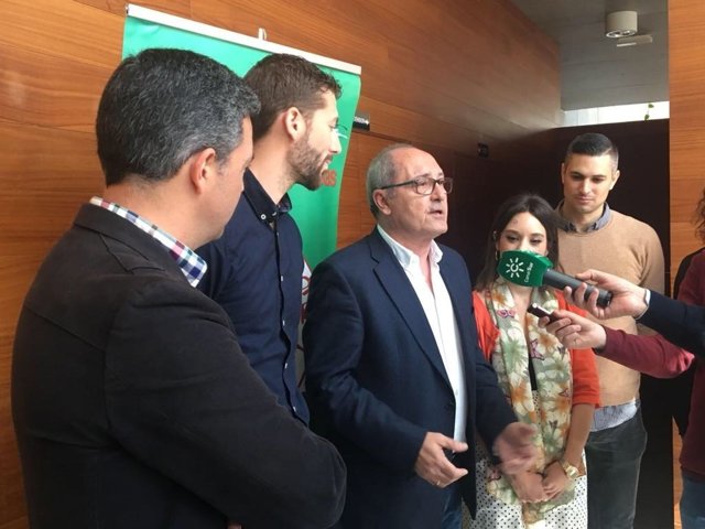 El secretario de Organización del PSOE-A, Juan Cornejo