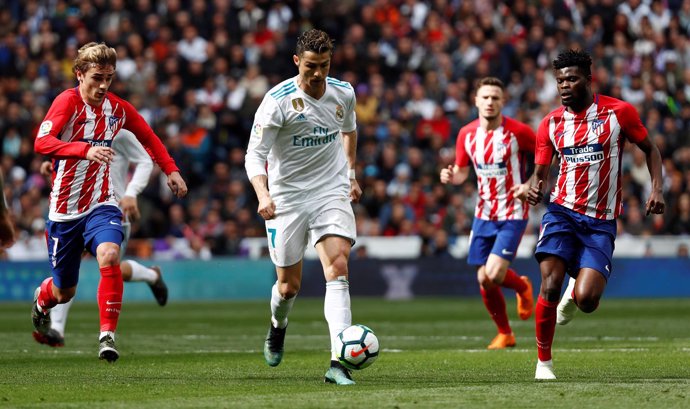 Antoine Griezmann Cristiano Ronaldo Real Madrid Atlético