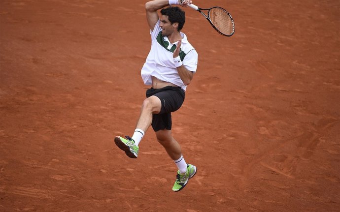 Pablo Andújar, roland garros 2015.