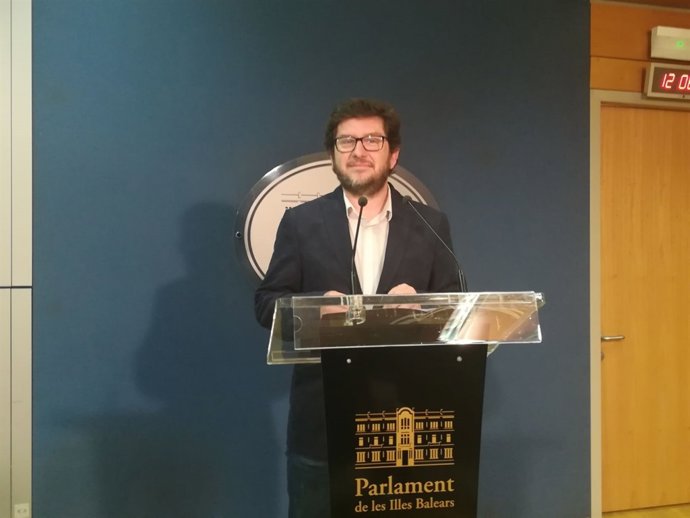 Alberto Jarabo, portavoz de Podemos en el Parlament
