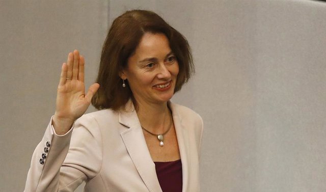 La ministra de Justicia Katarina Barley jura su cargo 