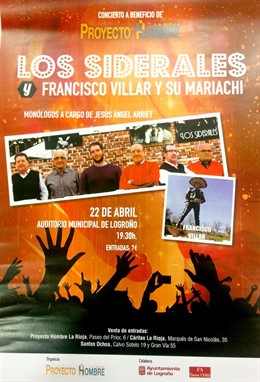 Cartel del concierto