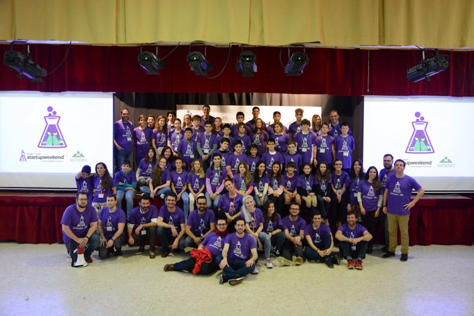 Participantes del Sevilla Startup Weekend Education