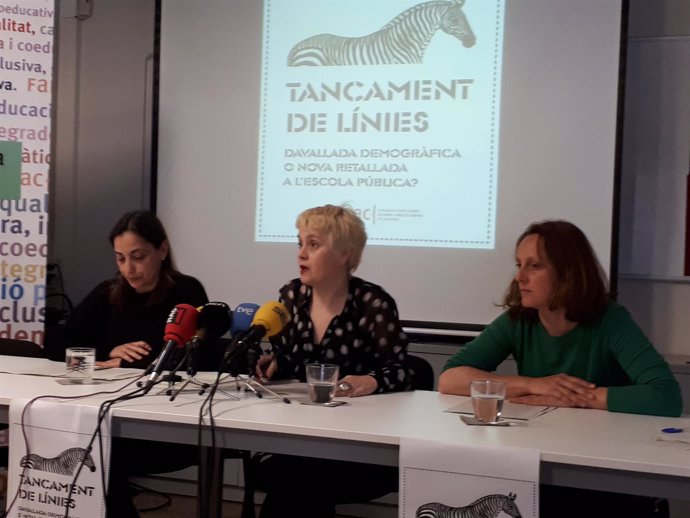 Marina Gassol, Belen Tascon y Andrea Tuset, Fapac