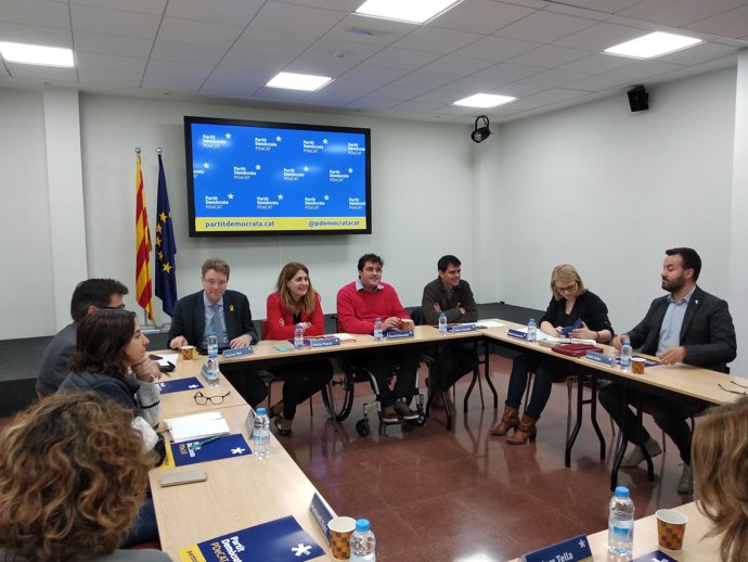 Reunió de l'executiva del PDeCAT