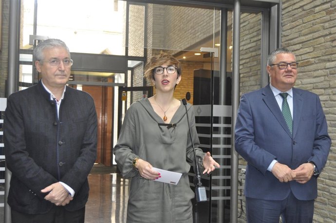 García Madrigal, Violeta Barba y Antonio Torres