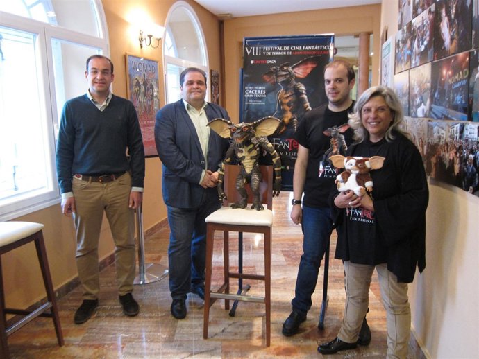 Presentación del VIII Fanter Film Festival de Cáceres            