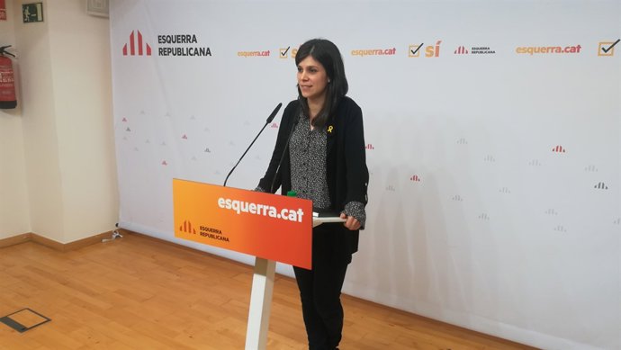 La portaveu d'ERC, Marta Vilalta