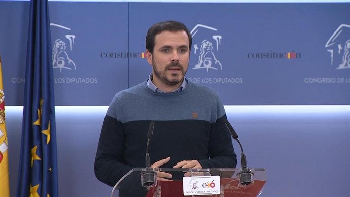  Alberto Garzón Declara En El Congreso De Los Diputados