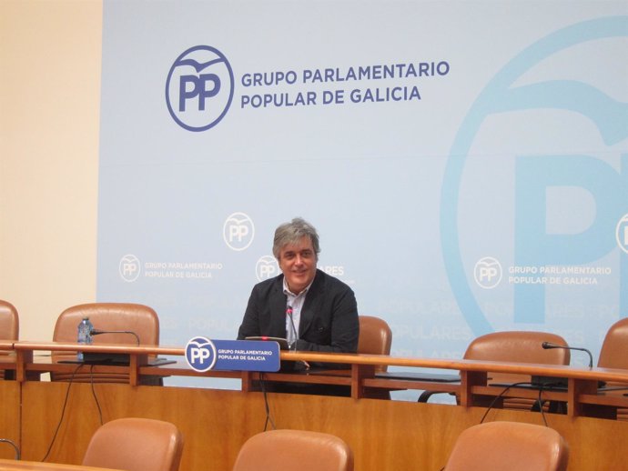 El portavoz parlamentario del PPdeG, Pedro Puy