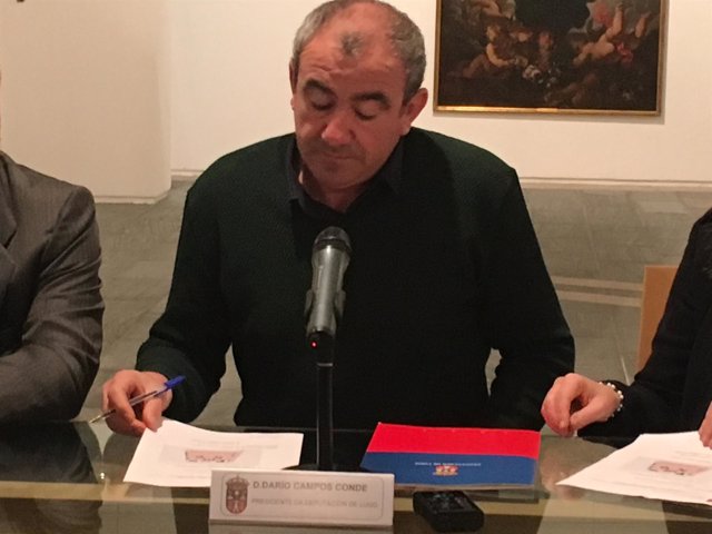 El presidente de la Diputación de Lugo, Darío Campos.