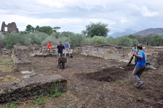 La UPO comienza en Roma la sexta campaña de excavaciones en Villa Adriana