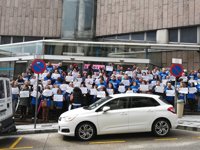 Funcionarios de justicia mantienen los actos reivindicativos, piden la dimisión de Rueda y reclaman "negociar"