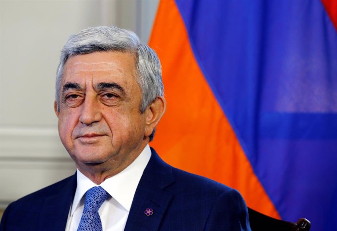 Serzh Sargsian, futuro primer ministro de Armenia