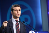 Pablo Casado dice que le será "fácil" demostrar que tiene su Máster y defiende que la URJC "hace muy bien" en investigar