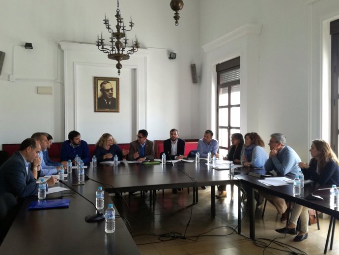 Reunión de Junta con Ayuntamientos de Barbate, Conil y Tarifa