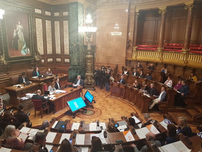 Ple de l'Ajuntament de Barcelona