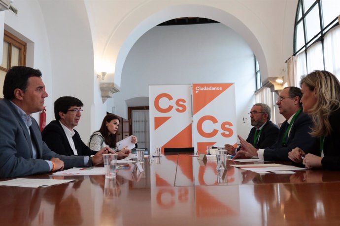 Reunión de Cs con los centros tecnológicos de Andalucía