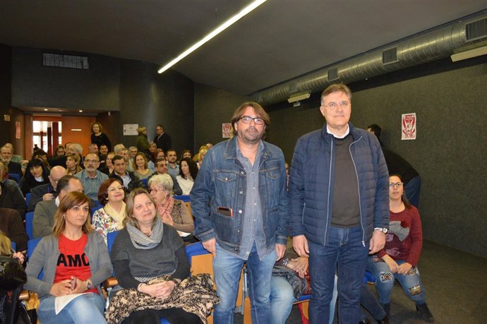 Camil Ros y José Luis Aguilà (UGT)