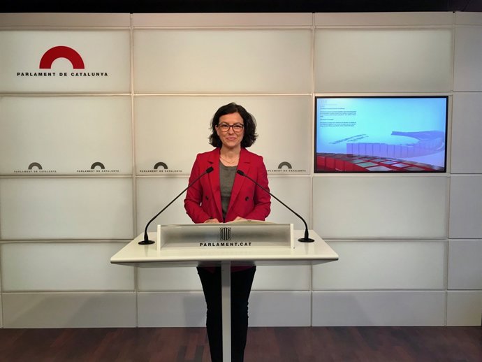 La portaveu del PSC en el Parlament, Eva Granados