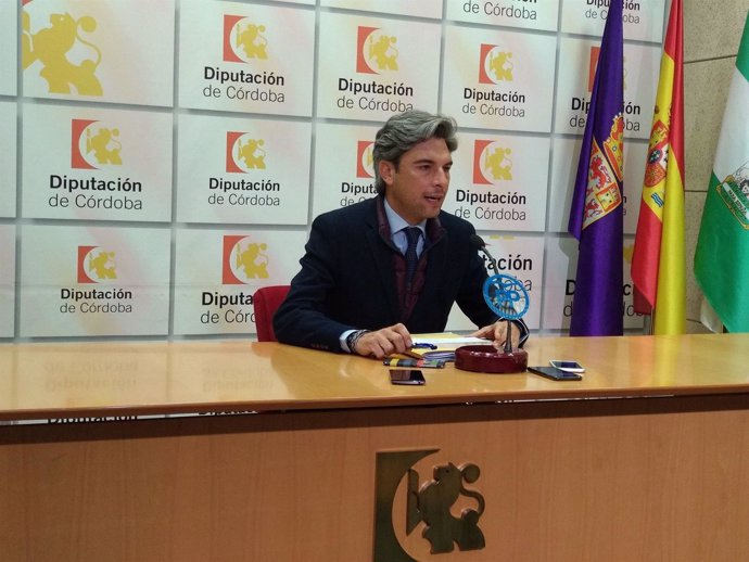 Andrés Lorite en la Diputación de Córdoba