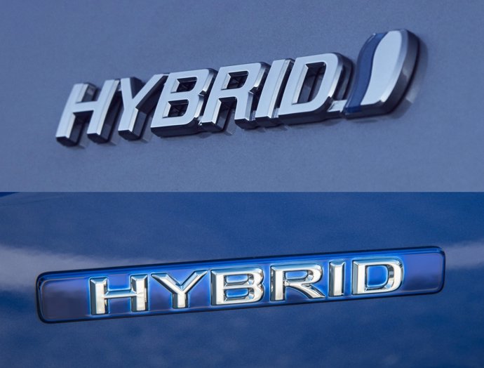 Logo Hybrid Toyota