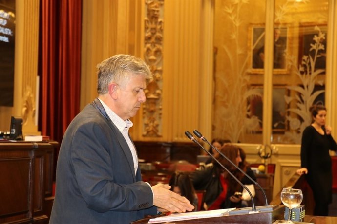 El diputado del PSIB, Enric Casanova. 