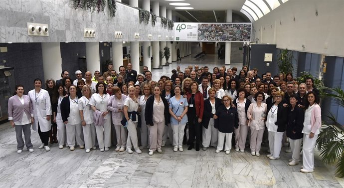 Profesionales del Hospital Reina Sofía