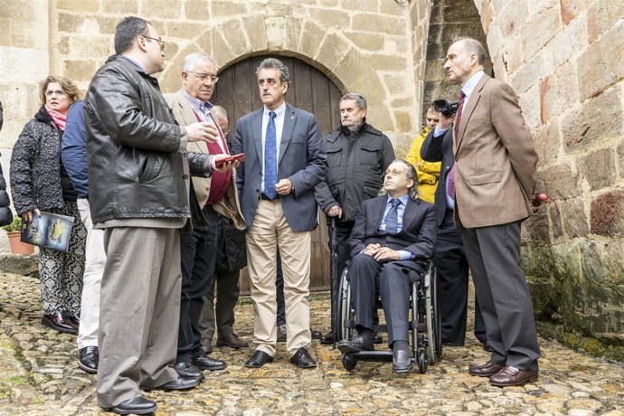 Francisco Martín en la presentación de Santillana turismo inteligente