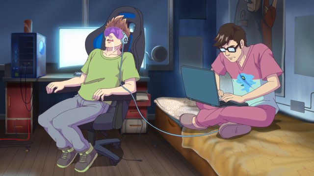 Primer adelanto de Virtual Hero, el anime de ElRubius