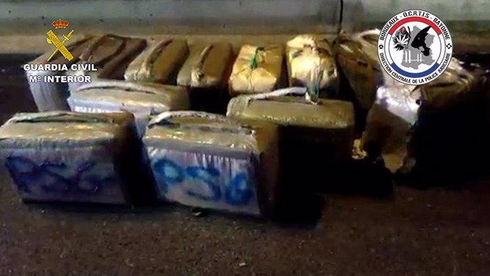 Drogas incautadas por la Guardia Civil en la operación "Clibano"