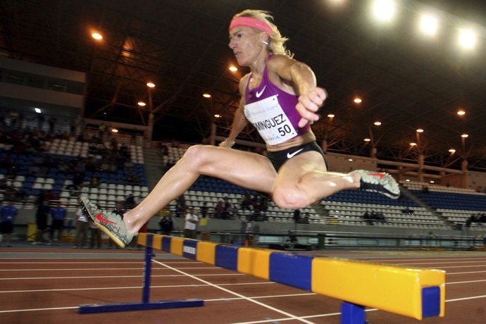 La Atleta Marta Domínguez . 