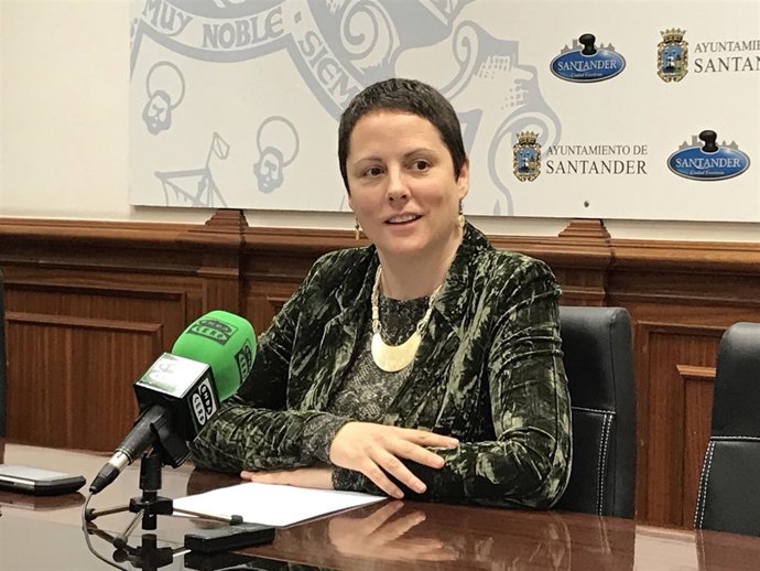 La portavoz de Ganemos, Tatiana Yáñez