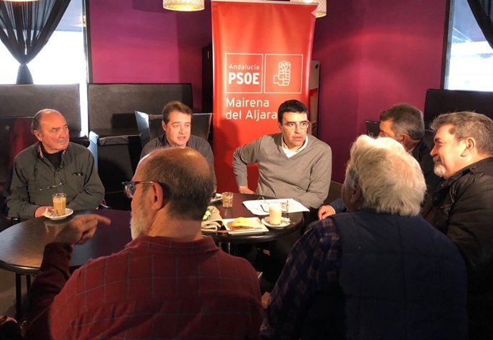 Mario Jiménez, en Mairena del Aljarafe