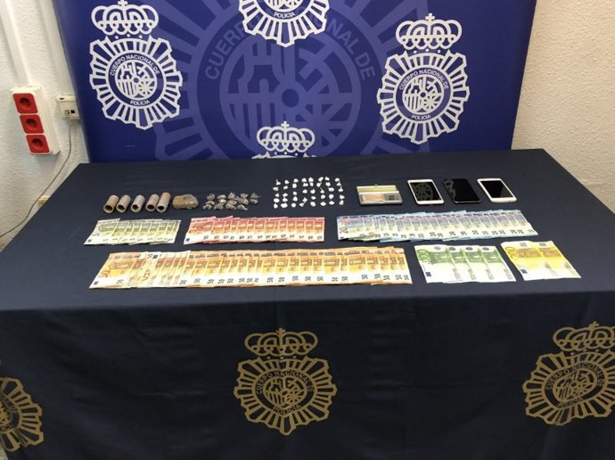 Policía nacional droga