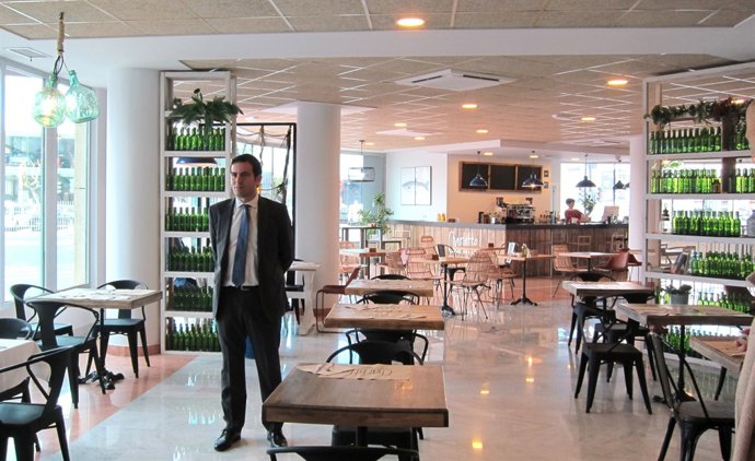 El director del hotel Azarbe, Andrés Mayor