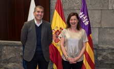 Francina Armengol y Fernando Clavijo