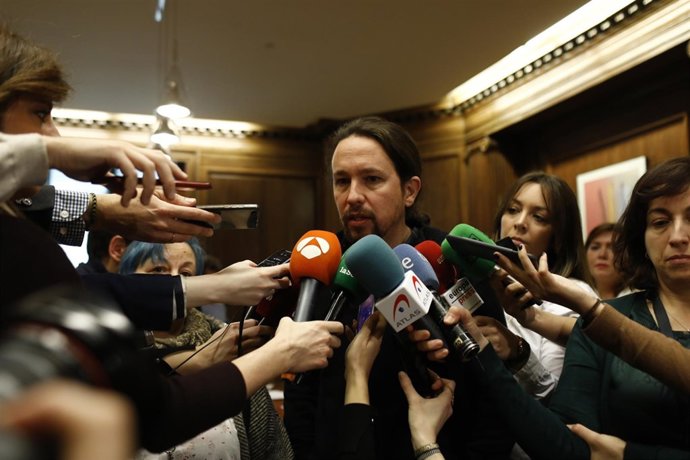 Declaraciones de Pablo Iglesias en el Congreso