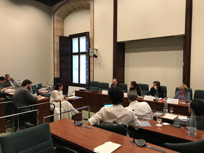 Comisión de Acción Exterior del Parlament de la pasada legislatura