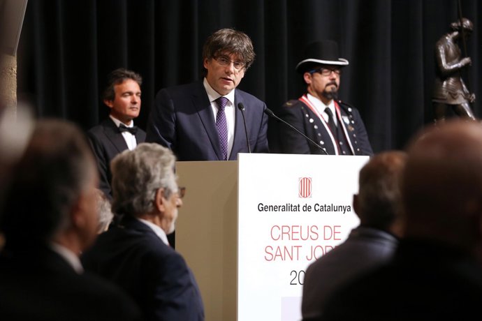 Entrega de les Creus de Sant Jordi de 2017