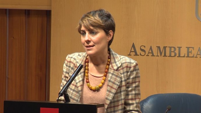 Lorena Ruiz-Huerta en la Asamblea de Madrid