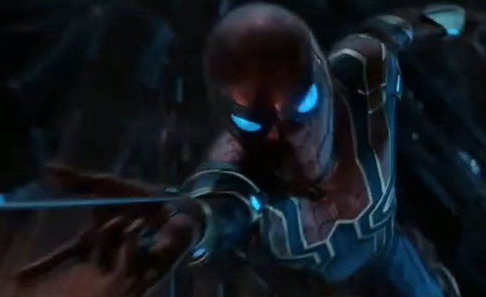 Spiderman en Vengadores: Infinity War