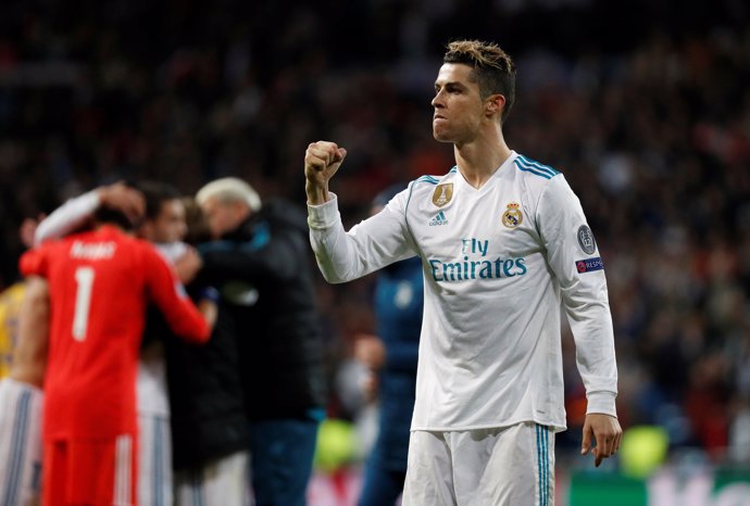 Cristiano Ronaldo celebra el pase a semifinales