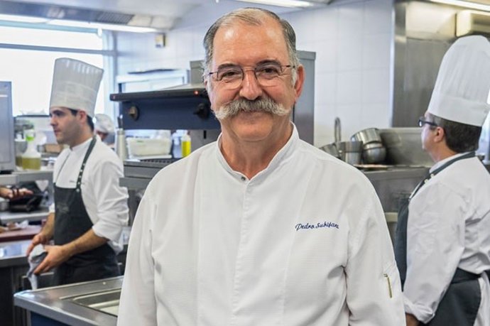 El chef Pedro Subijana