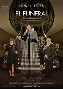 Cartel de 'El funeral', con Concha Velasco