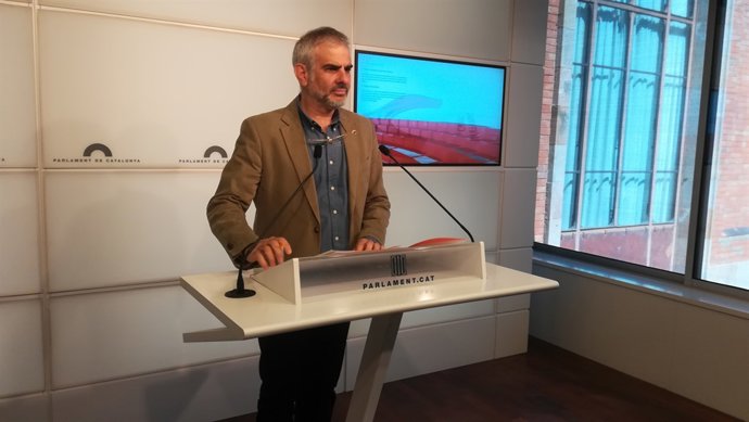El portaveu de Cs en el Parlament Carlos Carrizosa