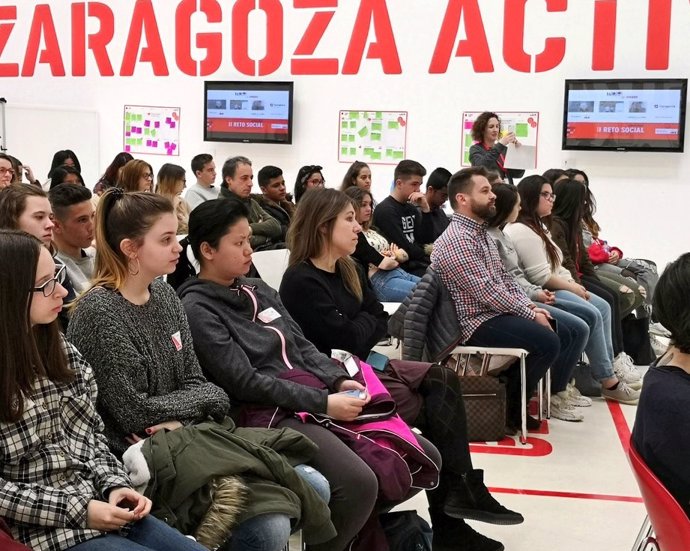 Sesión en Zaragoza Activa