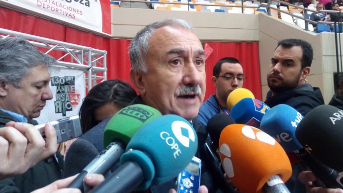Pepe Álvarez este jueves en la Asamblea Anual Confederal de UGT